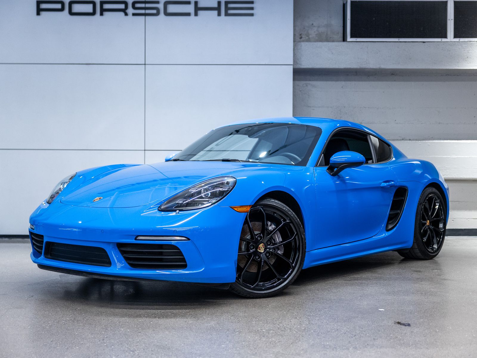 Blue 2024 Porsche 718 Cayman Style Edition RWD Coupe Rear-Wheel Drive 7-Speed Automatic