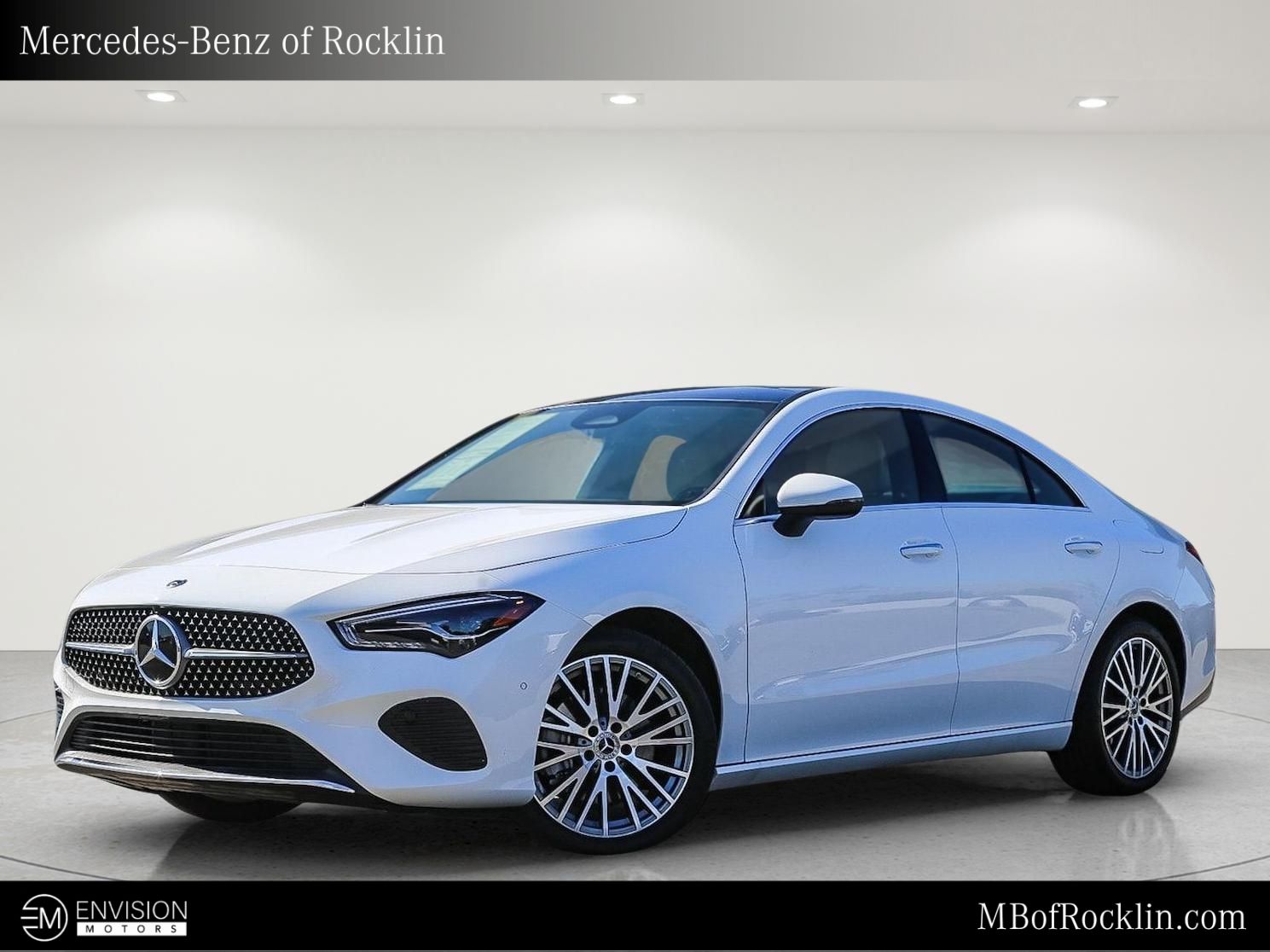 Polar White 2026 Mercedes-Benz CLA Coupe All-Wheel Drive 8-Speed Dual Clutch