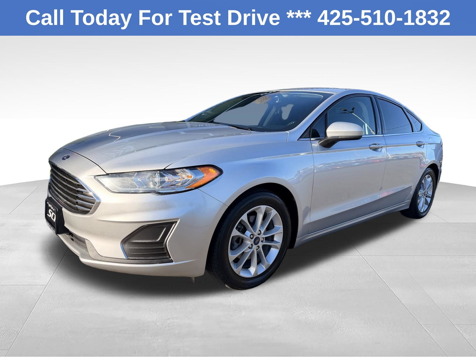 Ingot Silver 2019 Ford Fusion Sedan Front-Wheel Drive 6-Speed Automatic