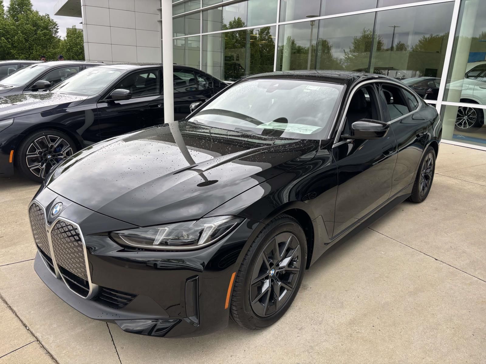 Jet Black 2026 BMW i4 xDrive40 Gran Coupe AWD Sedan All-Wheel Drive Automatic