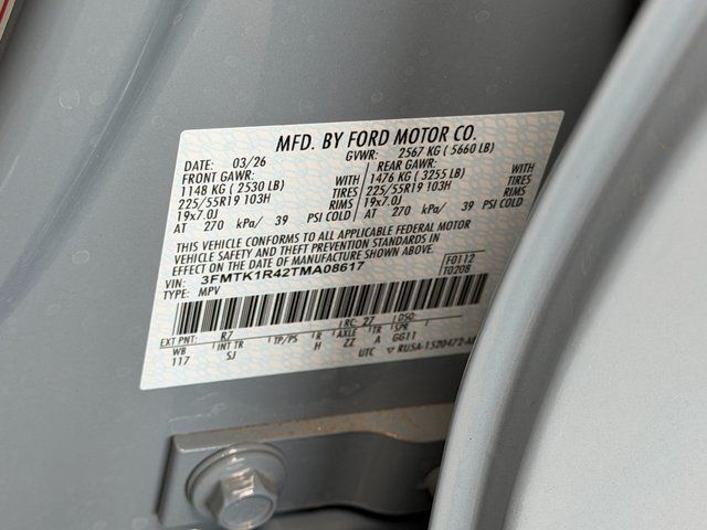 New 2026 Glacier Gray Metallic Tri-coat Ford Select image 34
