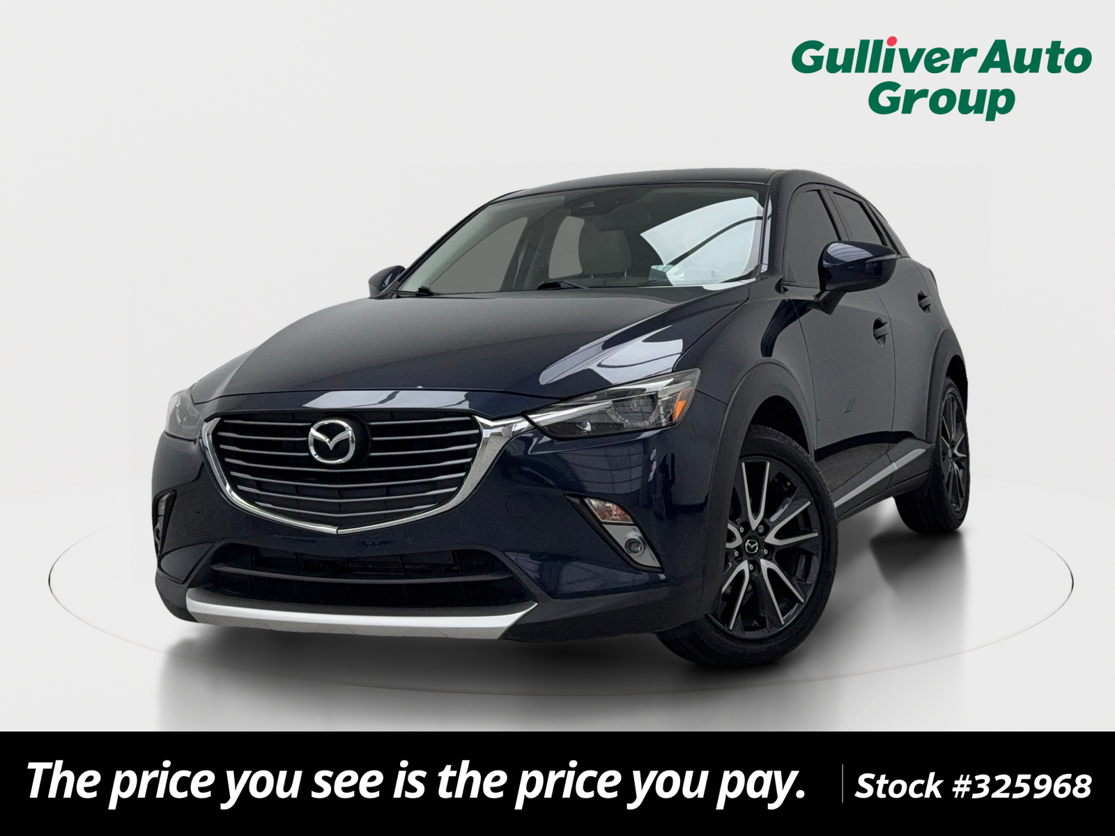 Deep Crystal Blue Mica 2018 Mazda CX-3 SUV / Crossover Front-Wheel Drive 6-Speed Automatic