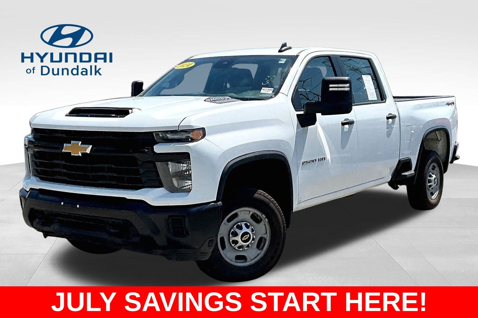 2024 Chevrolet Silverado 2500HD Work Truck Crew Cab 4WD