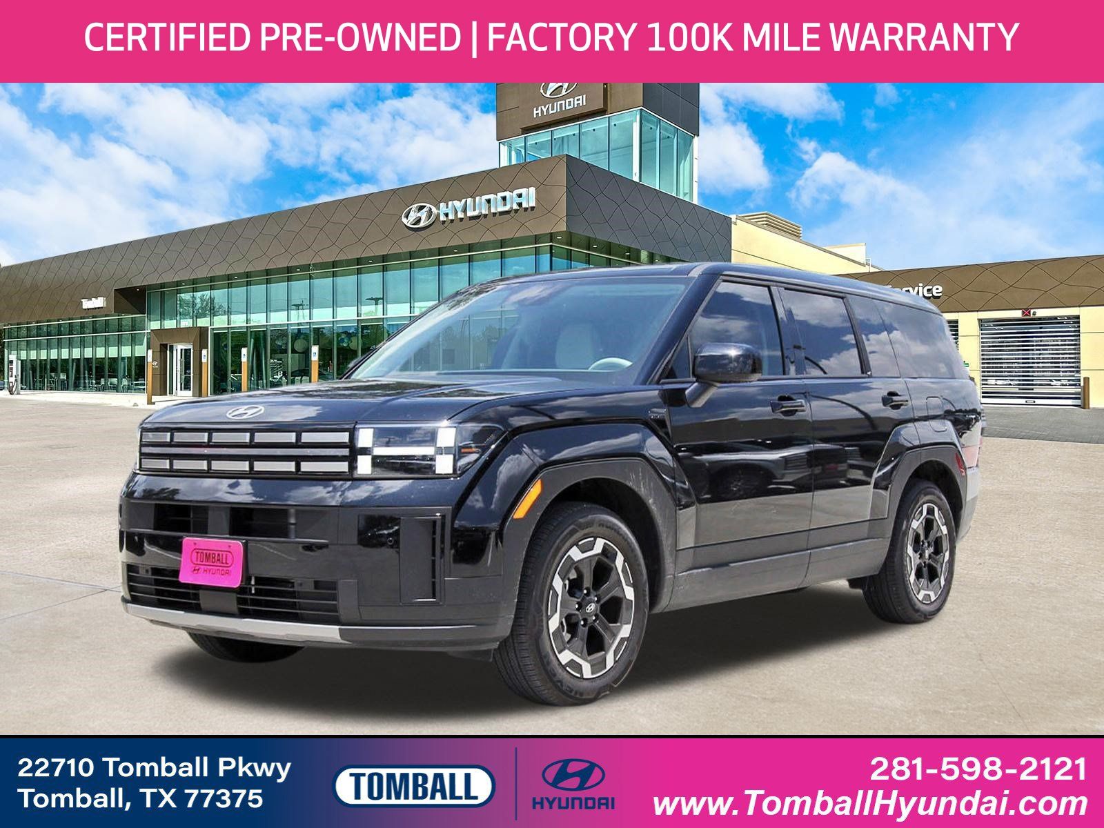 Phantom Black 2026 Hyundai Santa Fe SUV / Crossover Front-Wheel Drive 8-Speed Automatic