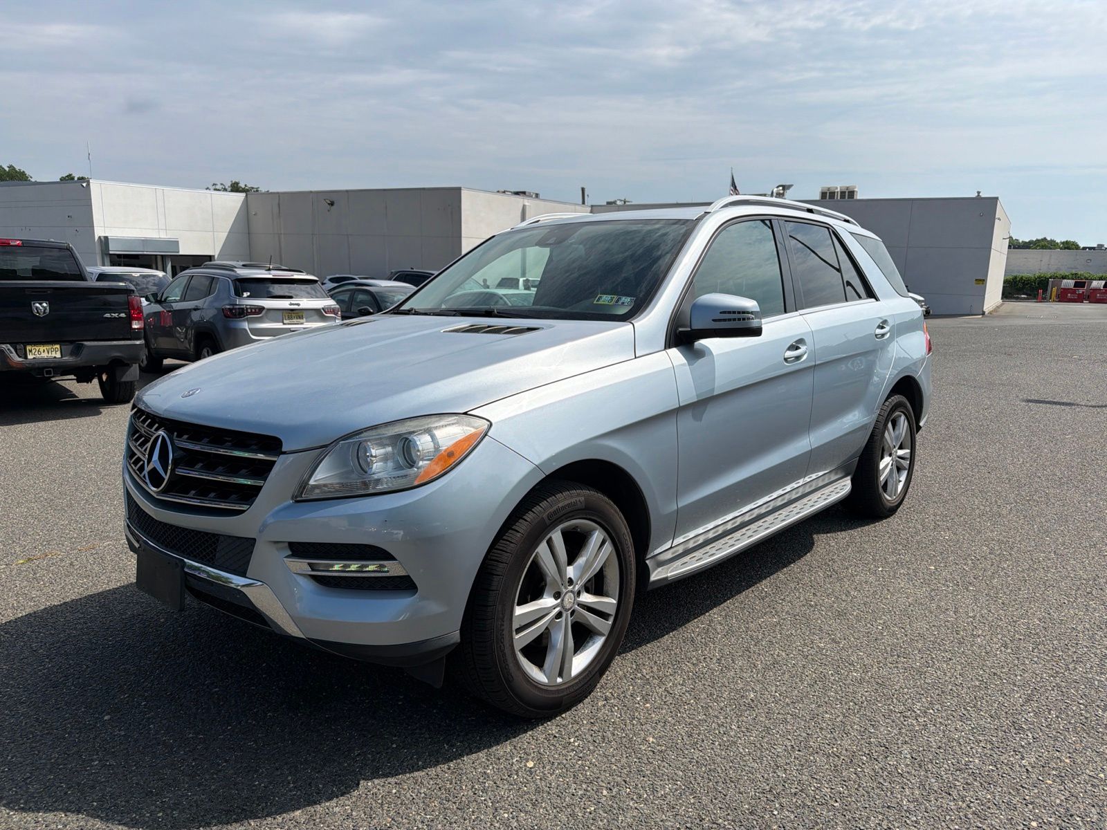 Silver 2015 Mercedes-Benz M-Class ML 350 4MATIC SUV / Crossover All-Wheel Drive 7-Speed Automatic