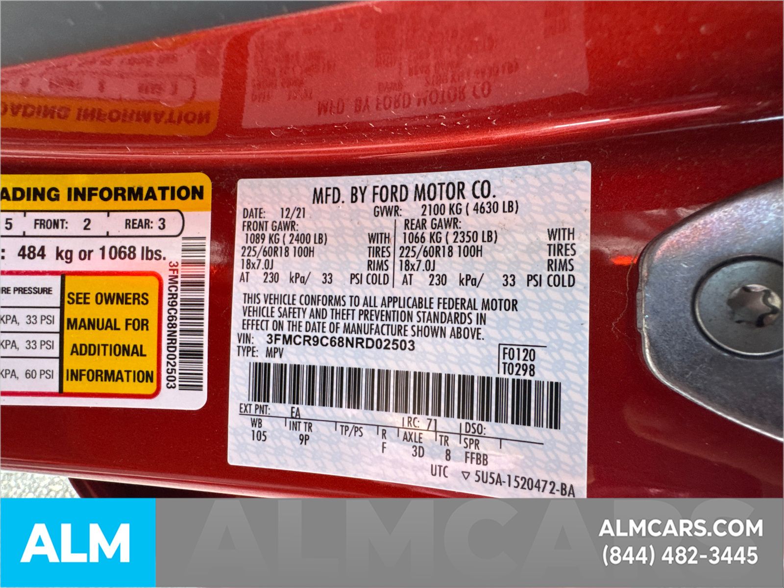 Used 2022 Hot Pepper Red Tinted Clearcoat Ford Outer Banks image 36