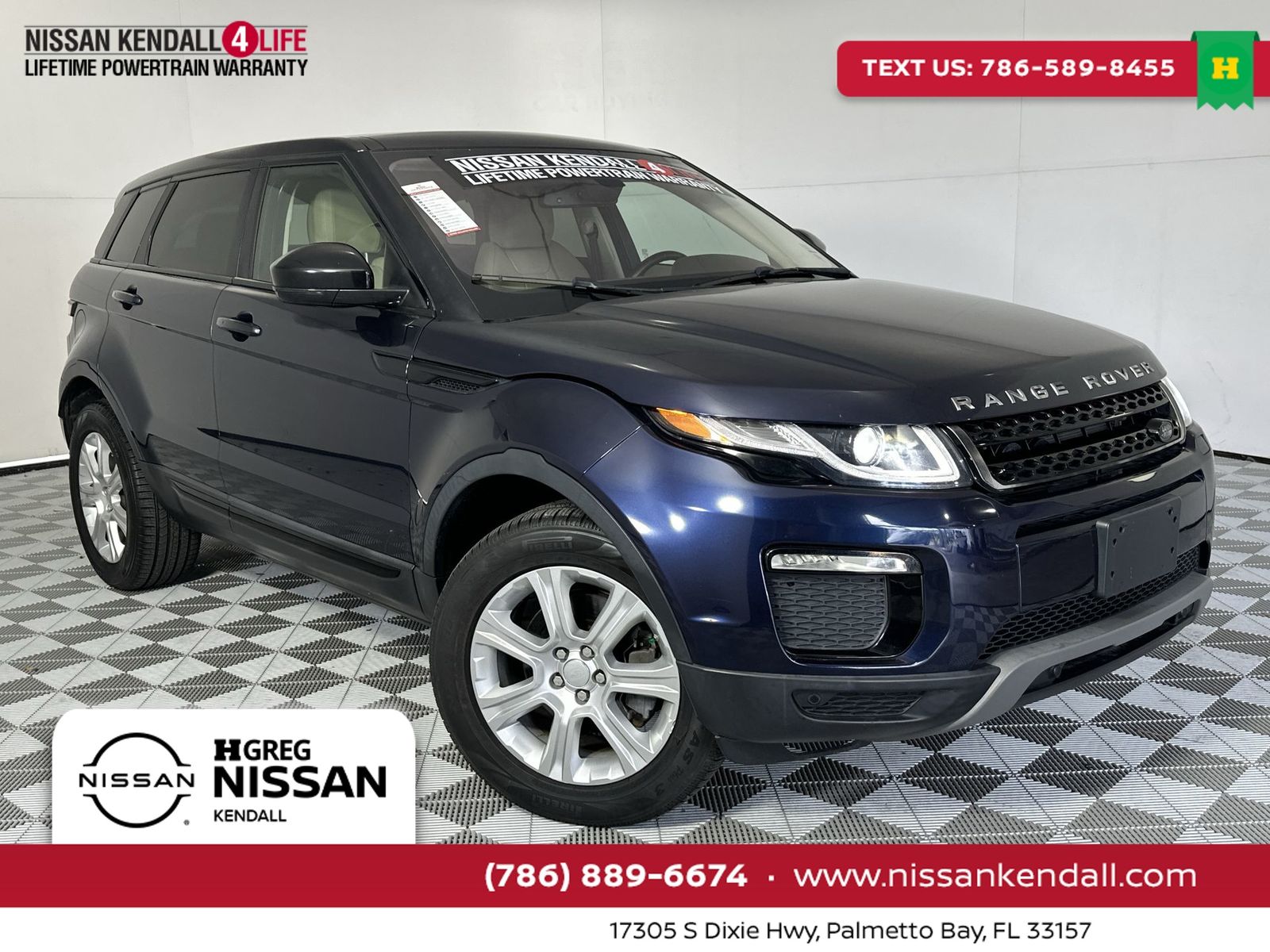 Loire Blue Metallic 2019 Land Rover Range Rover Evoque SE Premium AWD SUV / Crossover All-Wheel Drive 9-Speed Automatic