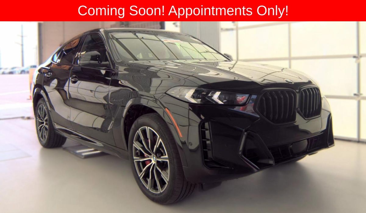 Black Sapphire Metallic 2024 BMW X6 SUV / Crossover All-Wheel Drive 8-Speed Automatic