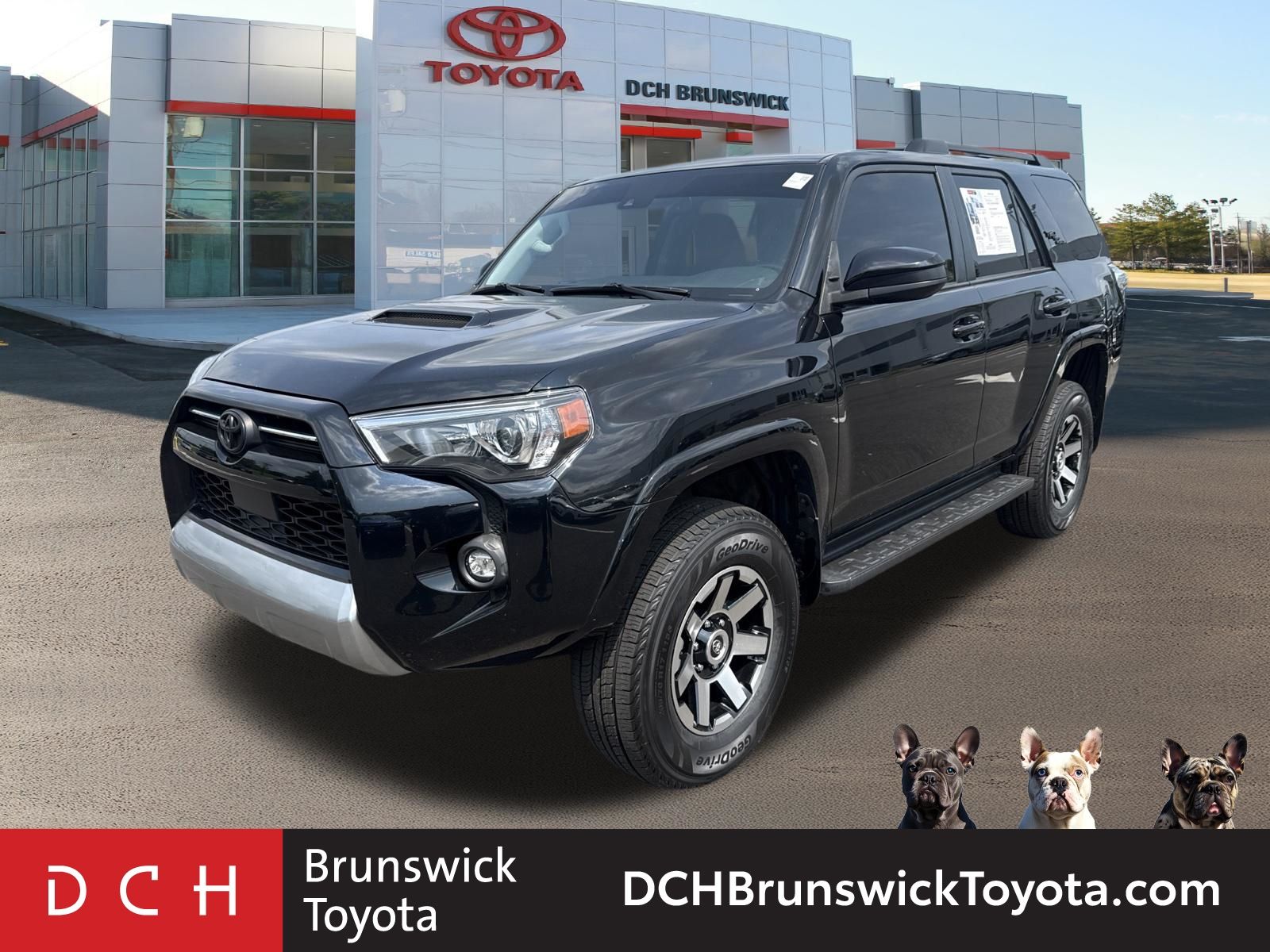 Midnight Black Metallic 2022 Toyota 4Runner SUV / Crossover Four-Wheel Drive 5-Speed Automatic