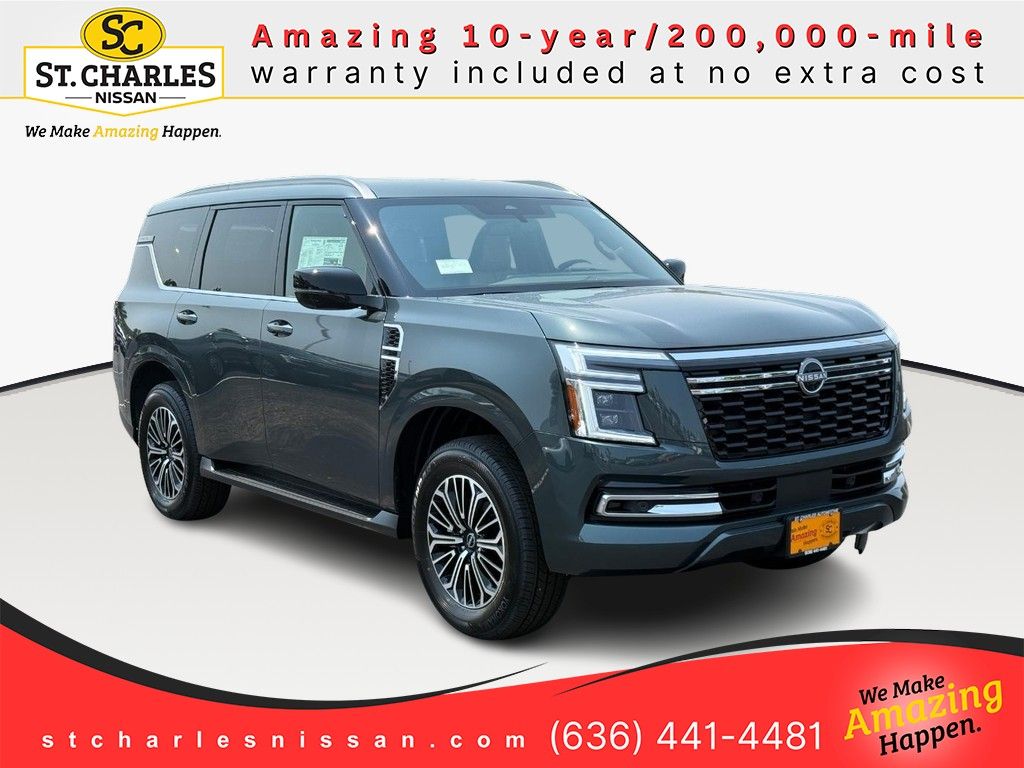 Alpine Metallic 2026 Nissan Armada SUV / Crossover Four-Wheel Drive 9-Speed Automatic