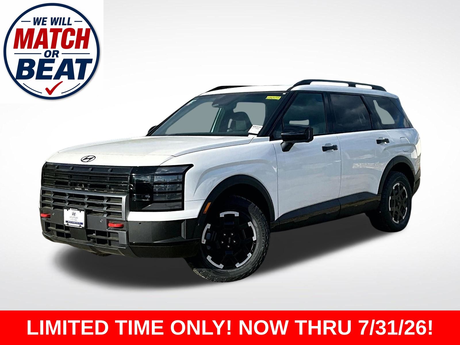 Creamy White Pearl 2026 Hyundai Palisade SUV / Crossover All-Wheel Drive 8-Speed Automatic