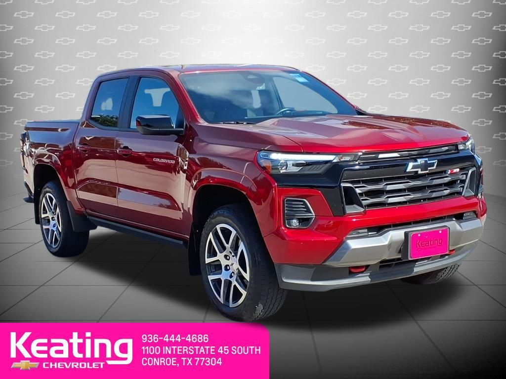 Radiant Red Tintcoat 2024 Chevrolet Colorado Pickup Truck Four-Wheel Drive 8-Speed Automatic