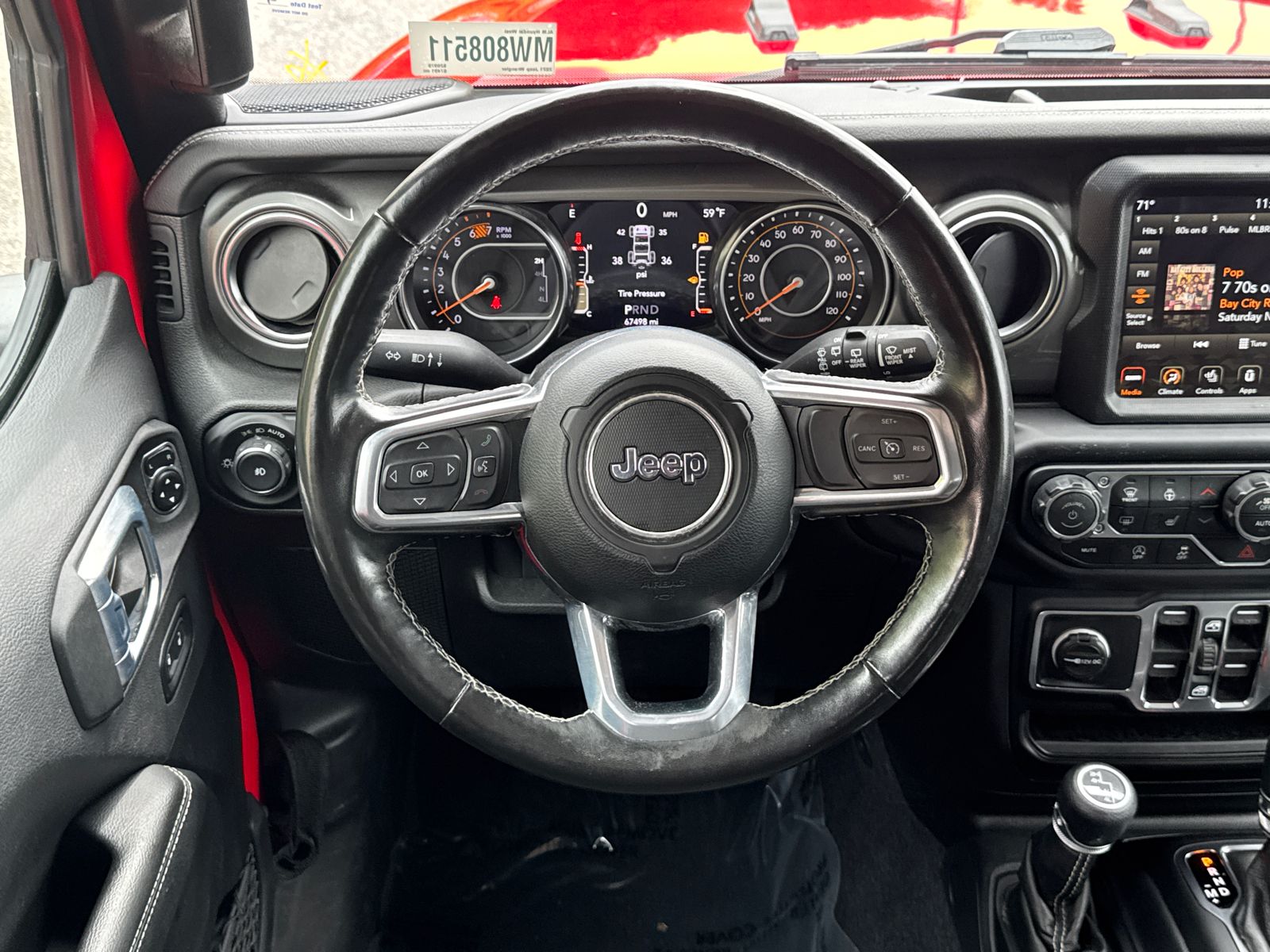 Used 2021 Firecracker Red Clearcoat Jeep Unlimited Sahara image 23