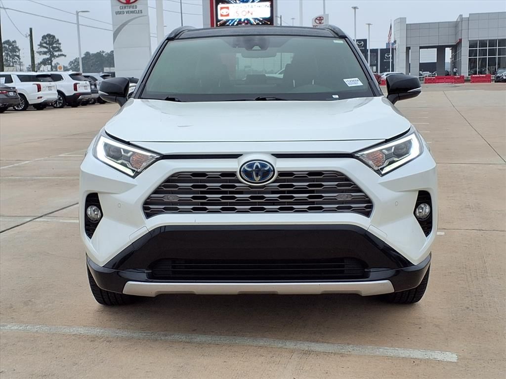 2020 Toyota RAV4 Hybrid XSE White at Emmons Autoplex