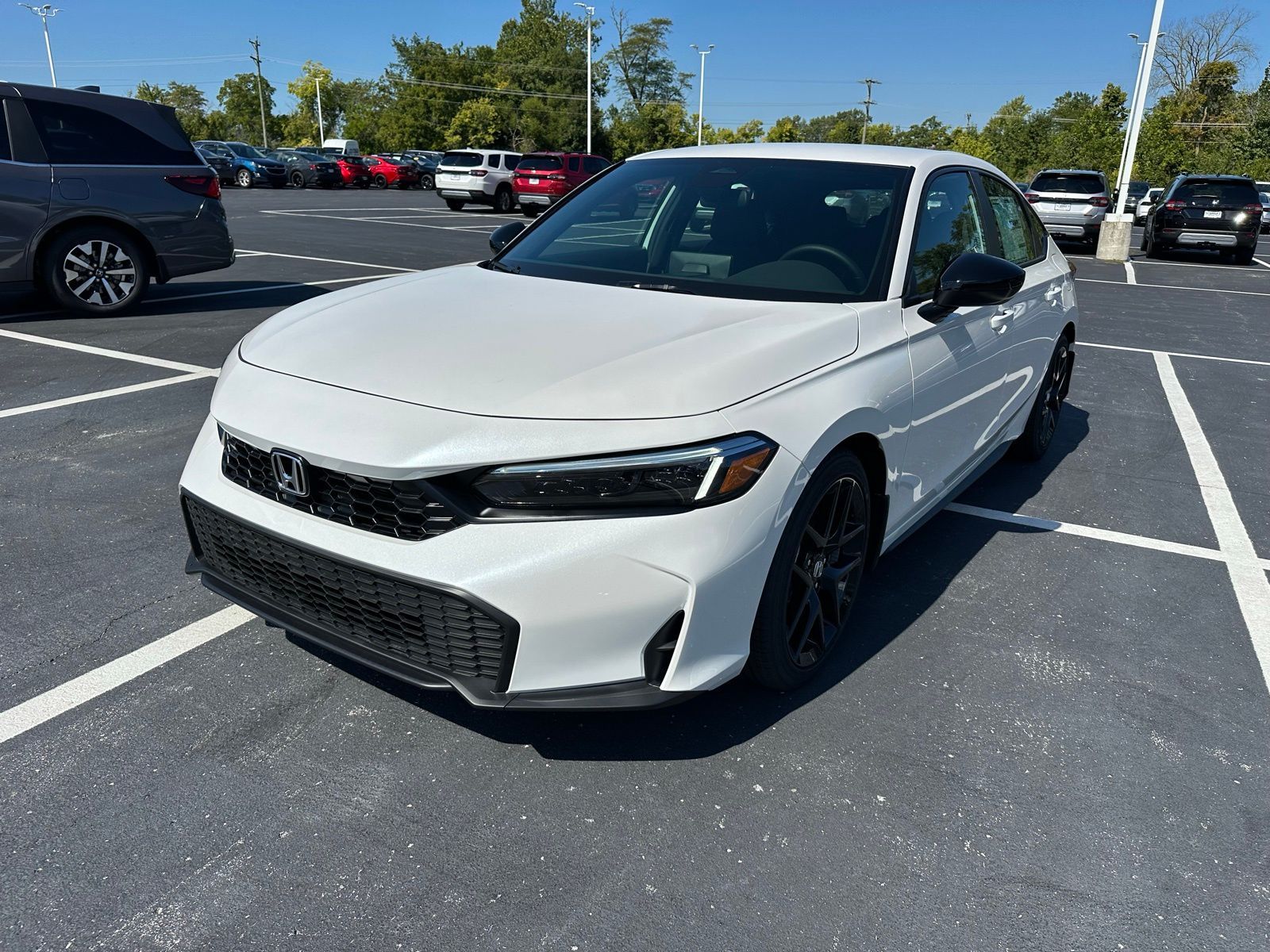 2026 Honda Civic Hatchback Sport FWD Hatchback Front-Wheel Drive Continuously Variable Transmission