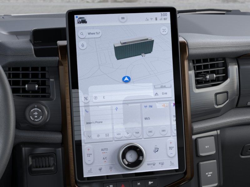 New 2025 Space White Metallic Ford Lariat image 14
