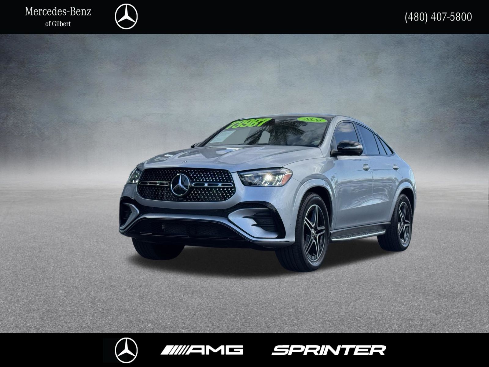 Cirrus Silver Metallic 2026 Mercedes-Benz GLE SUV / Crossover All-Wheel Drive 9-Speed Automatic