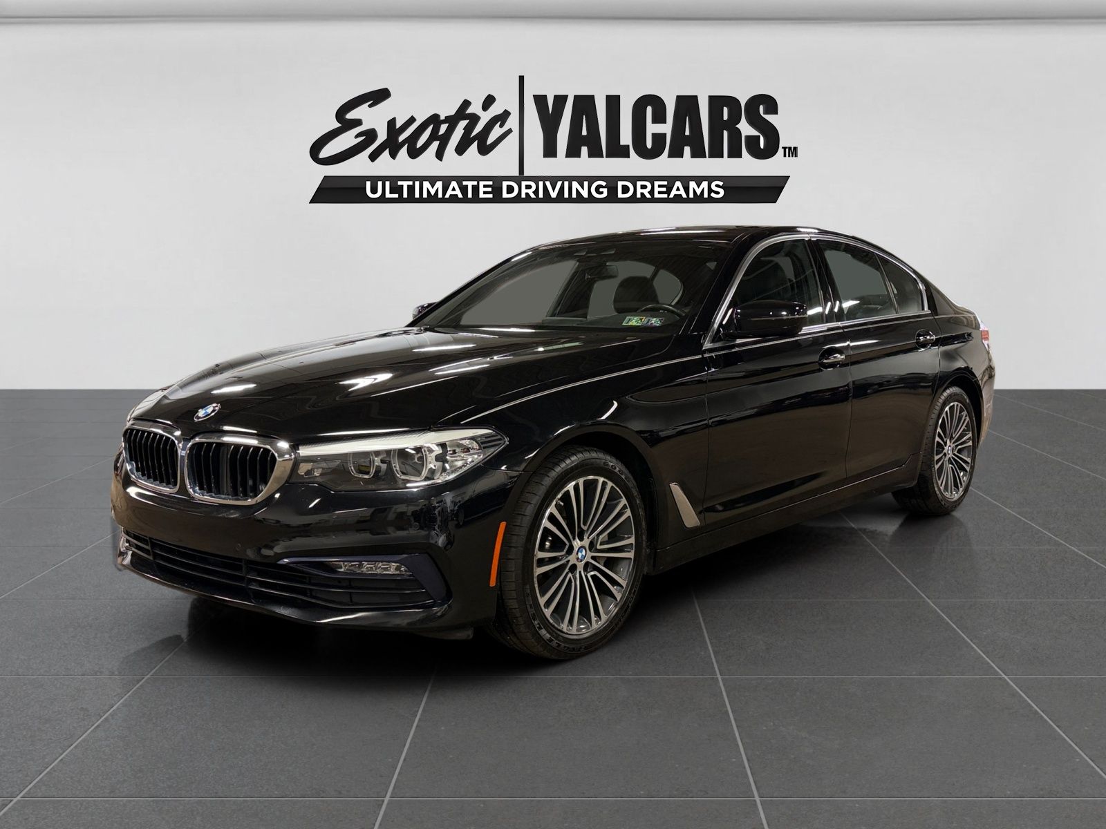 Jet Black 2018 BMW 5 Series 530i xDrive Sedan AWD Sedan All-Wheel Drive 8-Speed Automatic