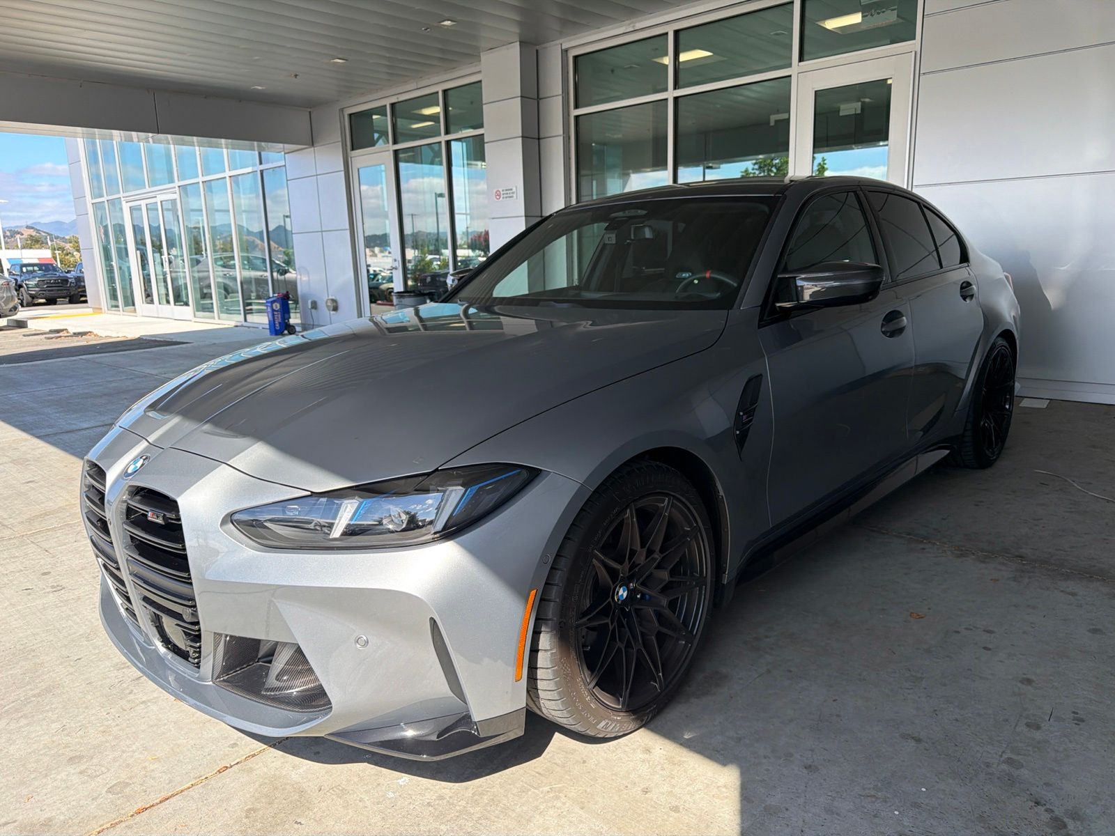 Gray Metallic 2026 BMW M3 Sedan Rear-Wheel Drive 8-Speed Automatic