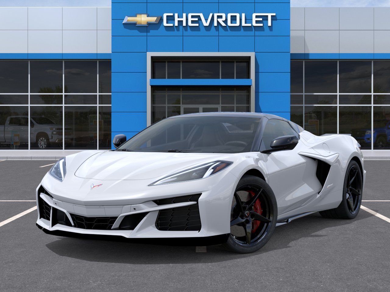 2026 Chevrolet Corvette E-Ray White at Ross Downing Chevrolet