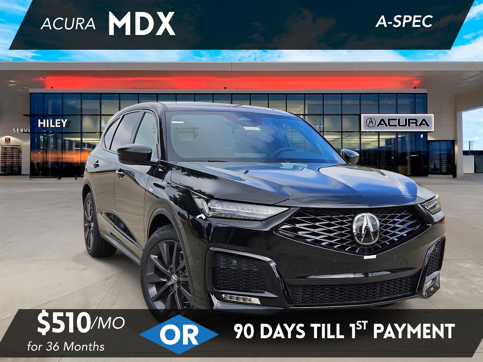 Majestic Black Pearl 2026 Acura MDX SUV / Crossover All-Wheel Drive Automatic