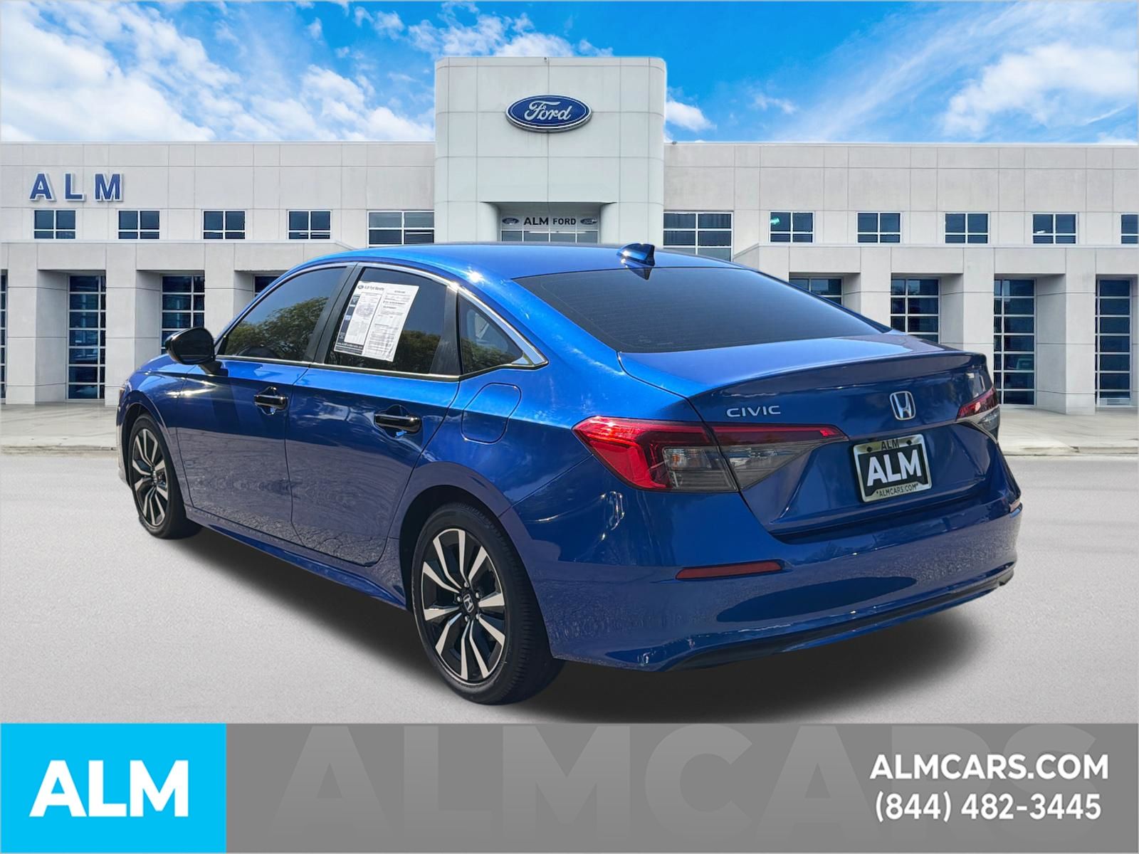 Used 2022 Blue Honda EX image 8
