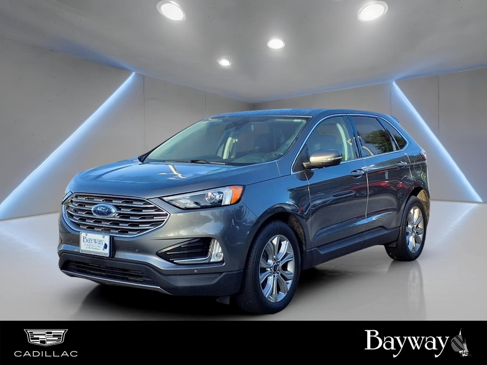 2024 Ford Edge Titanium Gray at Classic Chevrolet Galveston