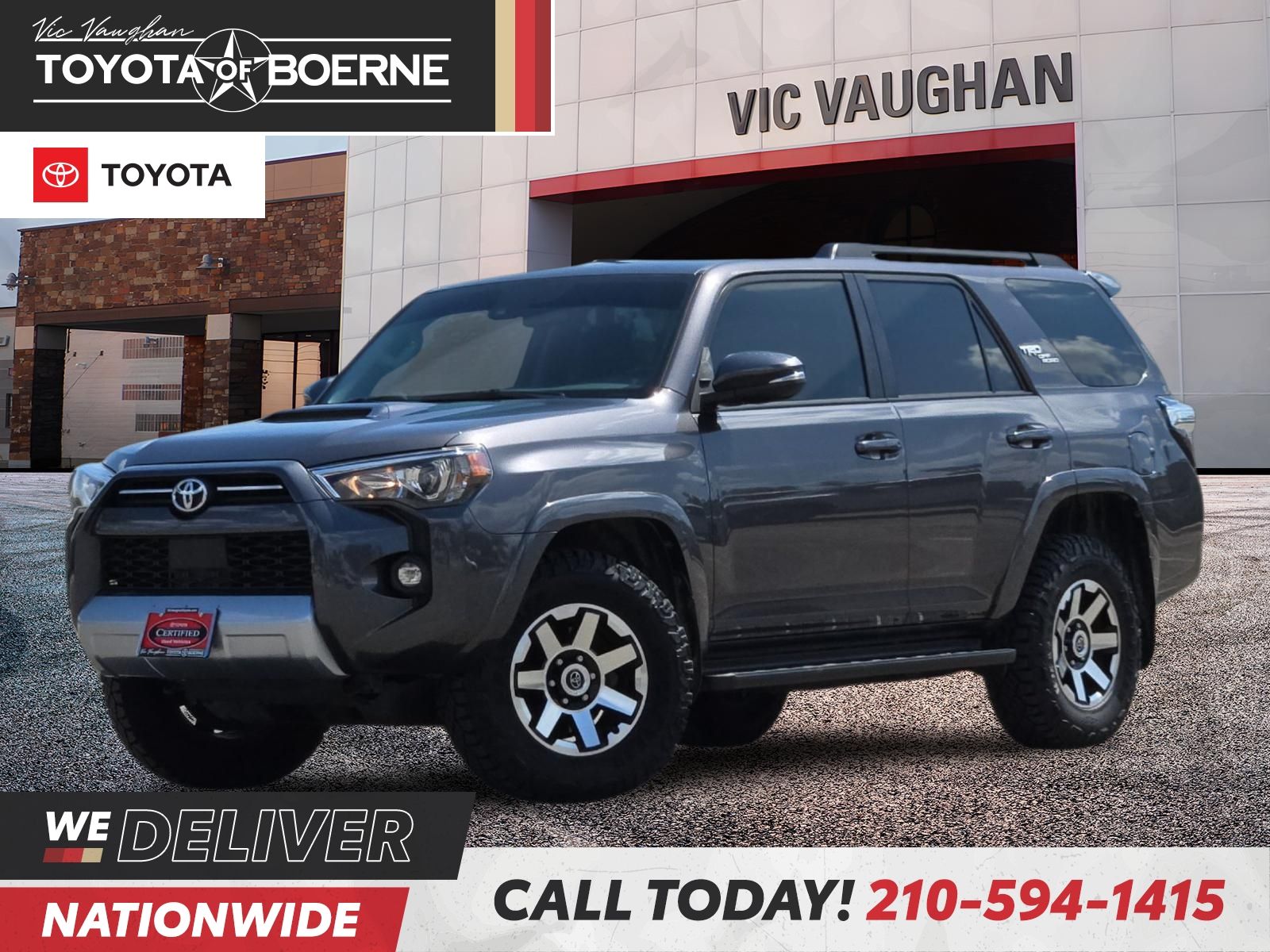 Magnetic Gray Metallic 2023 Toyota 4Runner SUV / Crossover Four-Wheel Drive 5-Speed Automatic