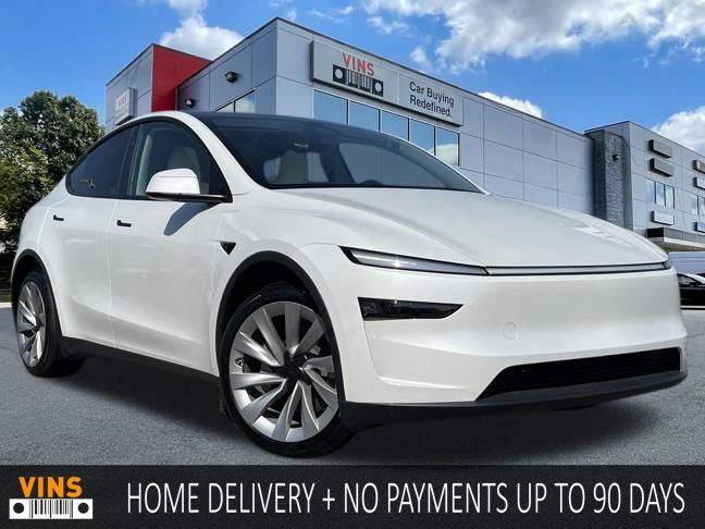 White 2026 Tesla Model Y 1-Speed Automatic