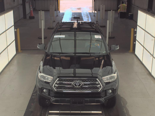 Black 2017 Toyota Tacoma TRD Off Road V6 Double Cab 4WD Pickup Truck Four-Wheel Drive 6-Speed Automatic