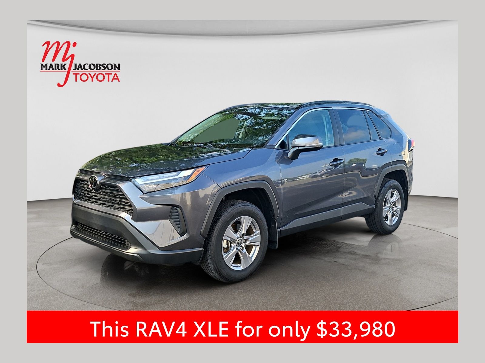 Magnetic Gray Metallic 2025 Toyota RAV4 SUV / Crossover Front-Wheel Drive 8-Speed Automatic
