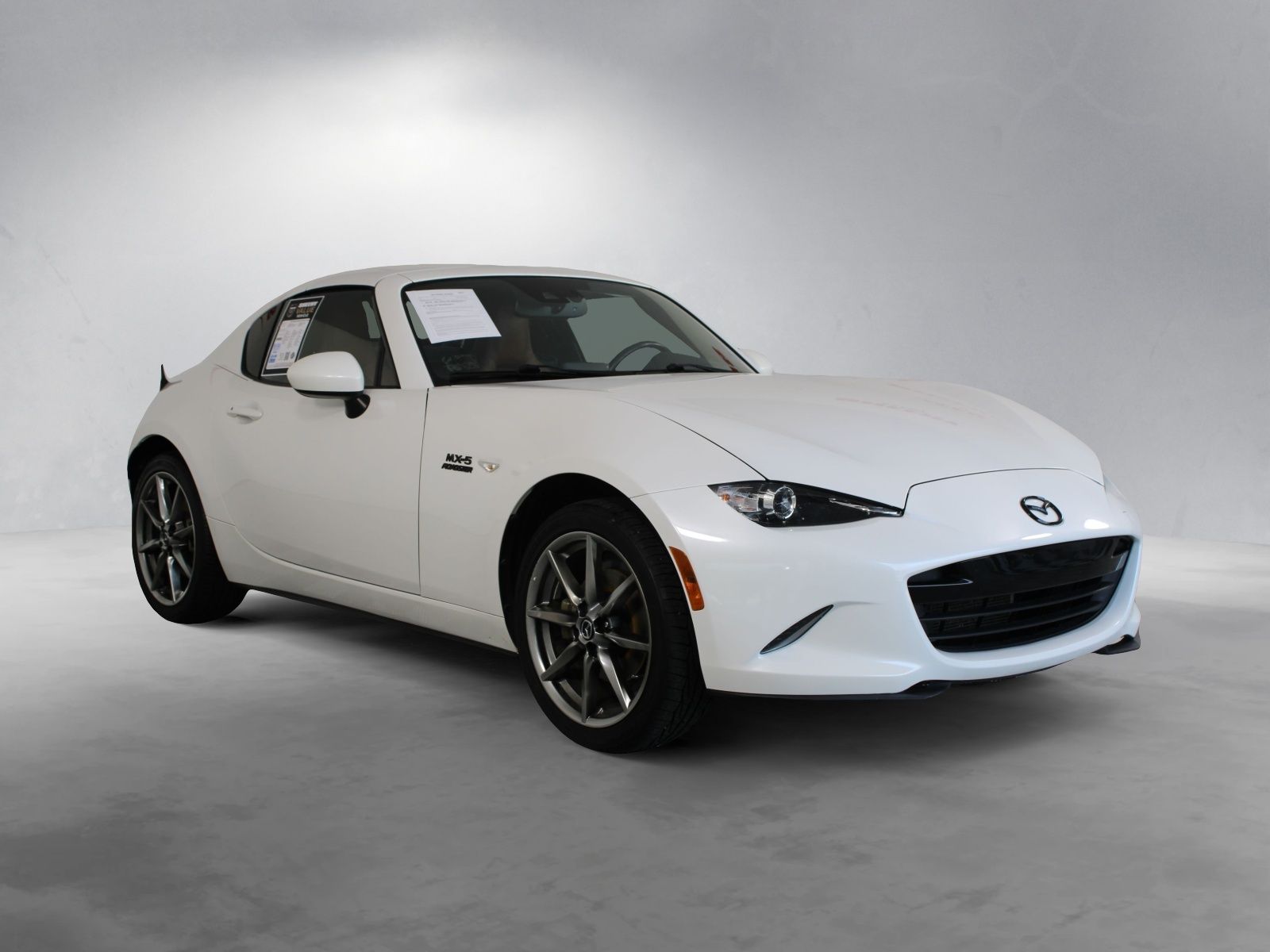 Snowflake White Pearl Mica 2022 Mazda MX-5 Miata Convertible Rear-Wheel Drive 6-Speed Automatic