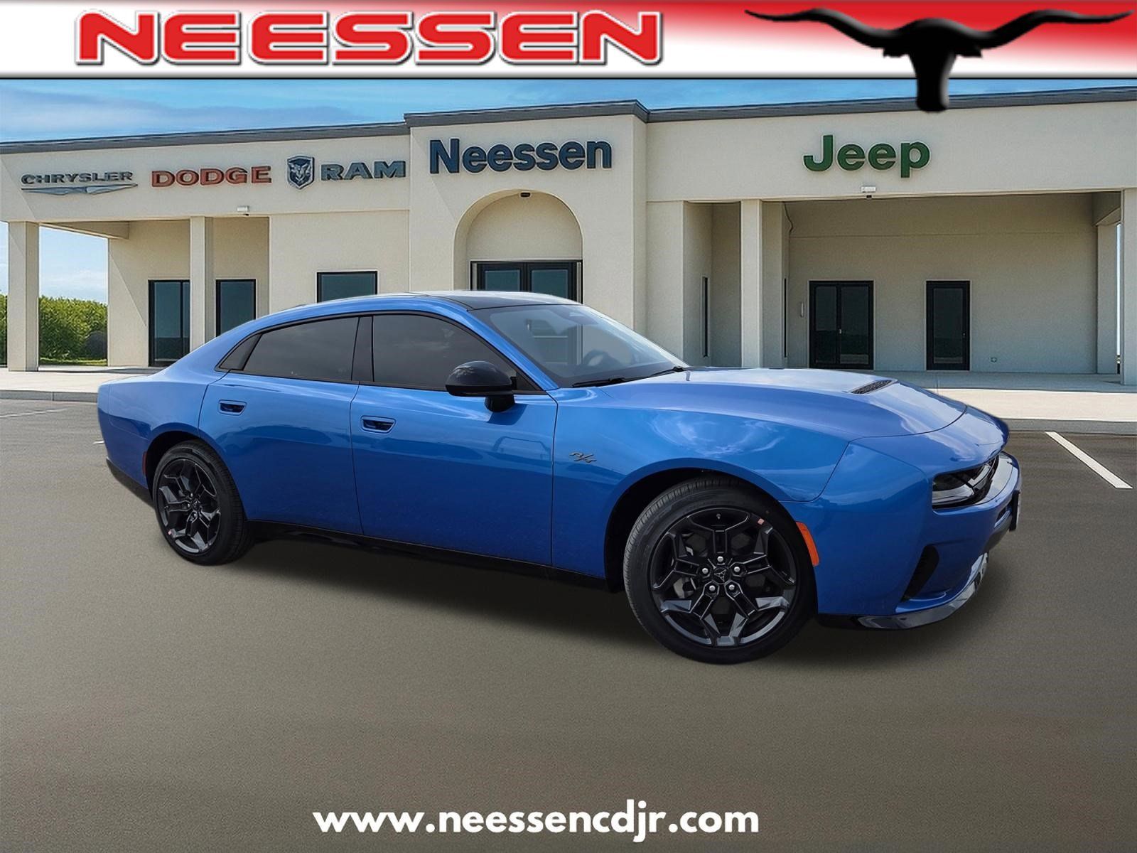 Blue 2026 Dodge Charger R/T Sedan AWD Sedan All-Wheel Drive Automatic