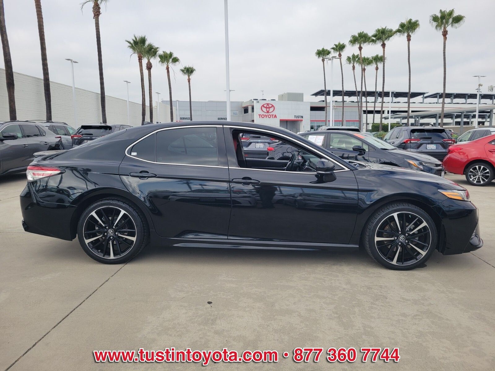 Certified Used 2019 Black Toyota XSE image 3