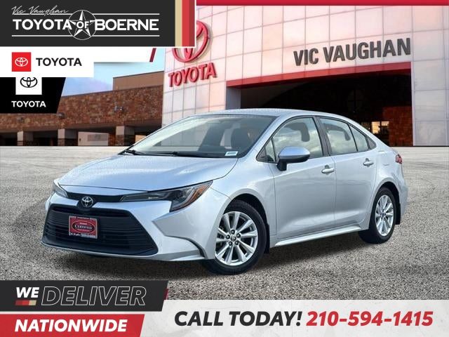 Silver 2024 Toyota Corolla Sedan Front-Wheel Drive Continuously Variable Transmission