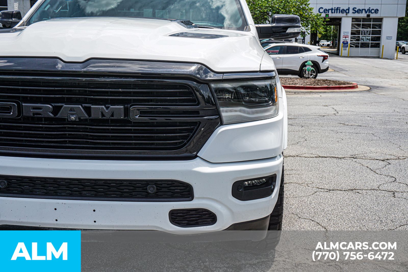 Used 2021 White Ram Laramie image 16