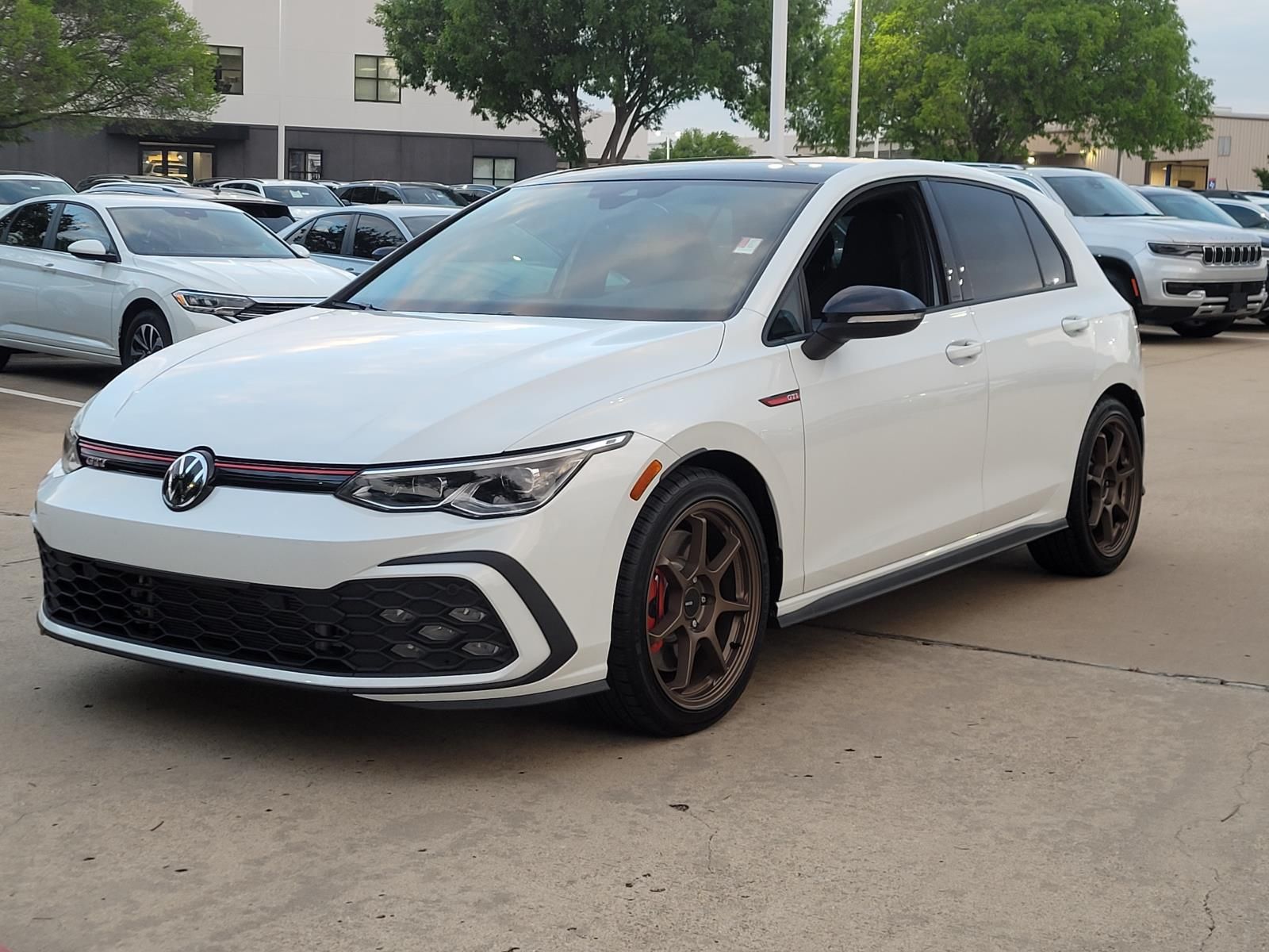 used 2024 Volkswagen Golf GTI car, priced at $27,990