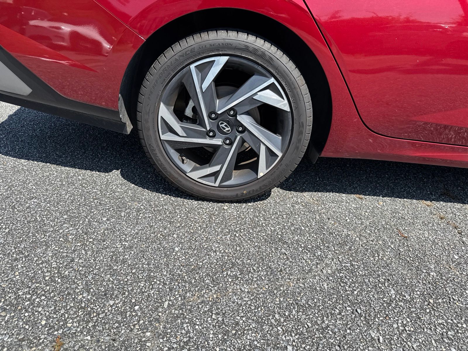 Certified Used 2024 Red Hyundai Limited image 11