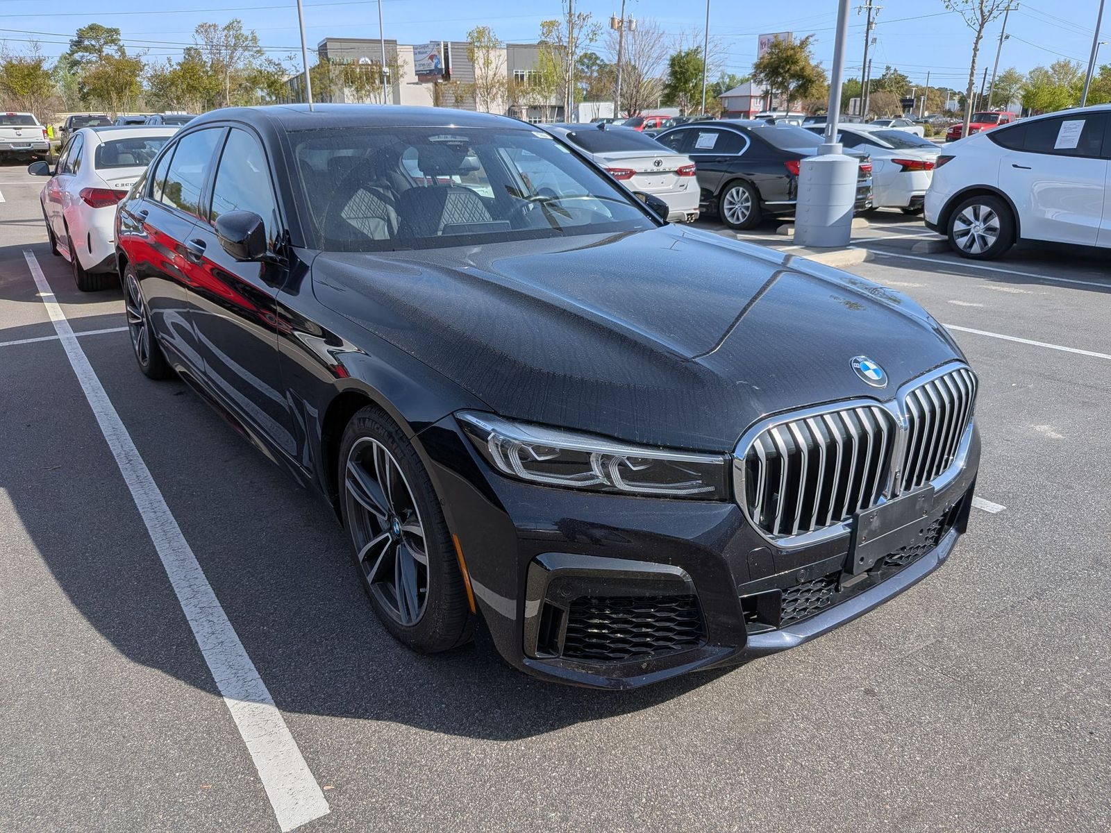 Carbon Black Metallic 2022 BMW 7 Series 750i xDrive AWD Sedan All-Wheel Drive 8-Speed Automatic