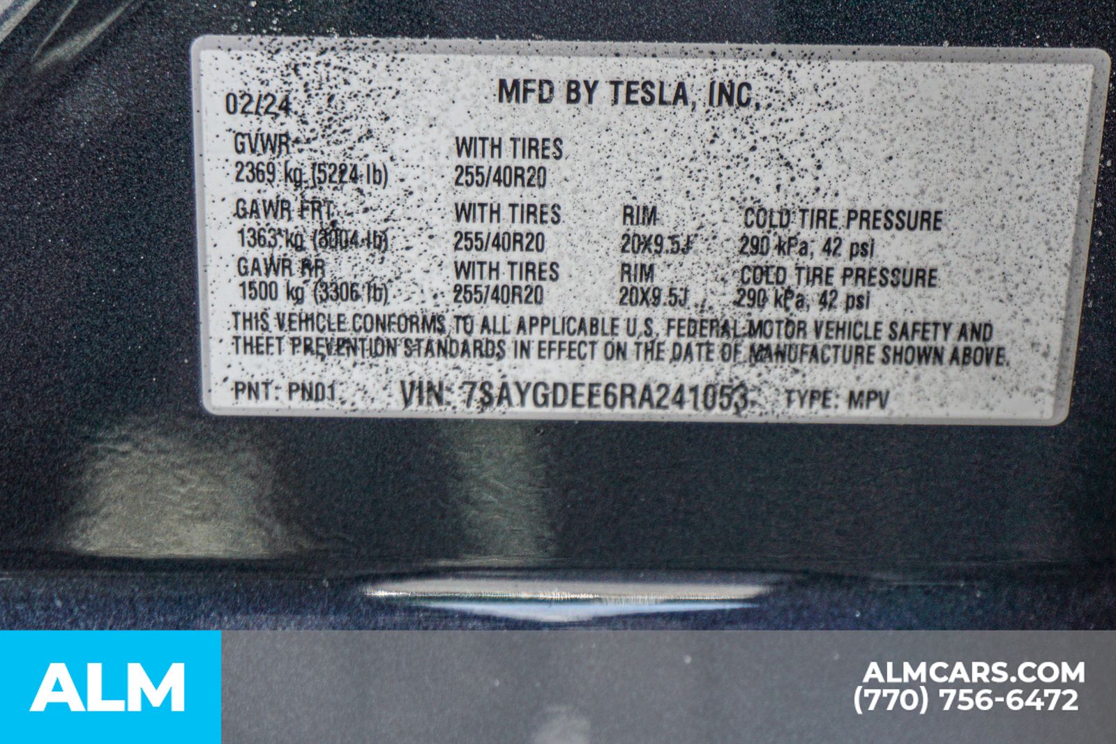 Used 2024 Black Tesla Long Range image 66