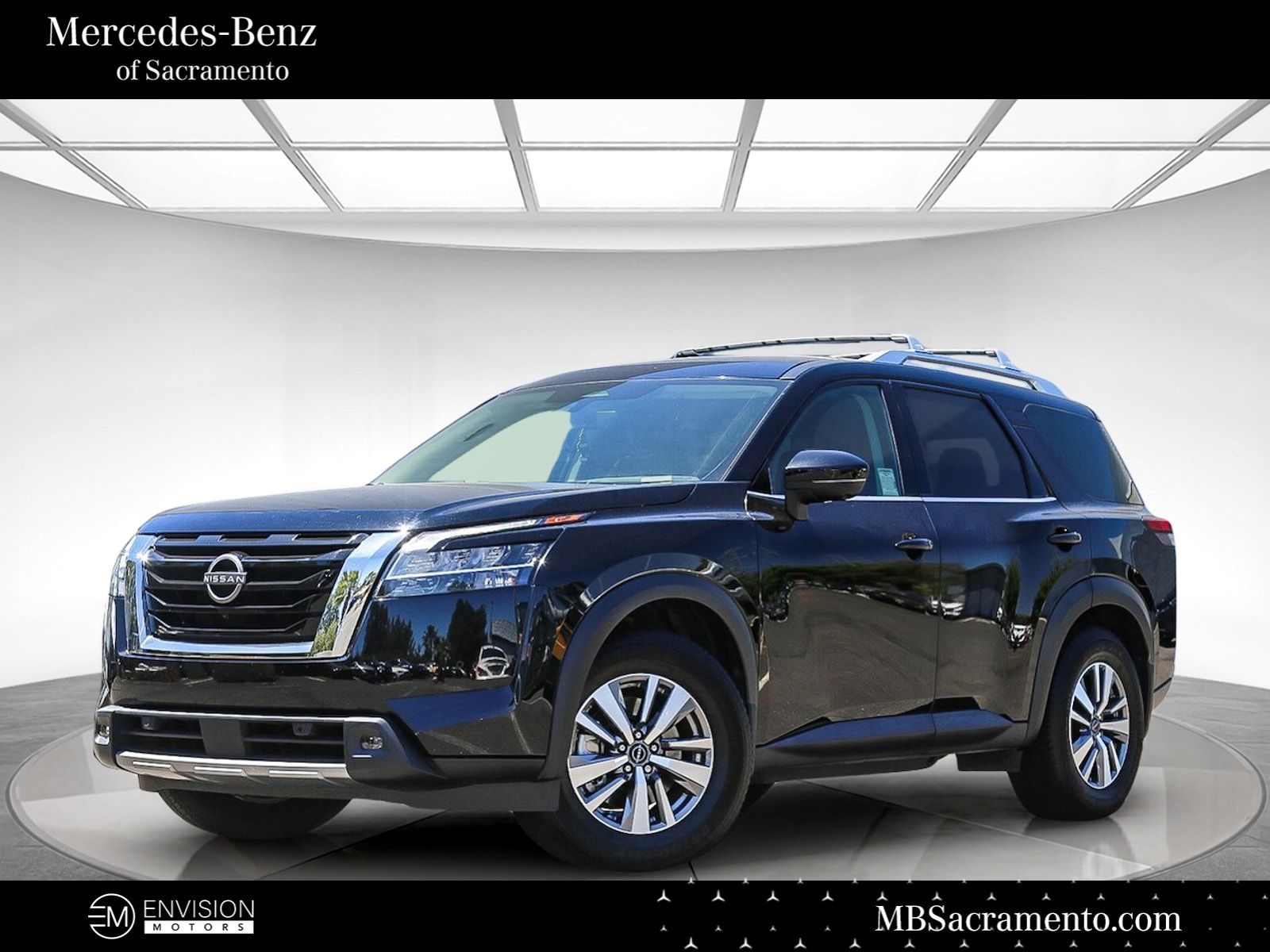 Super Black 2023 Nissan Pathfinder SUV / Crossover All-Wheel Drive 9-Speed Automatic