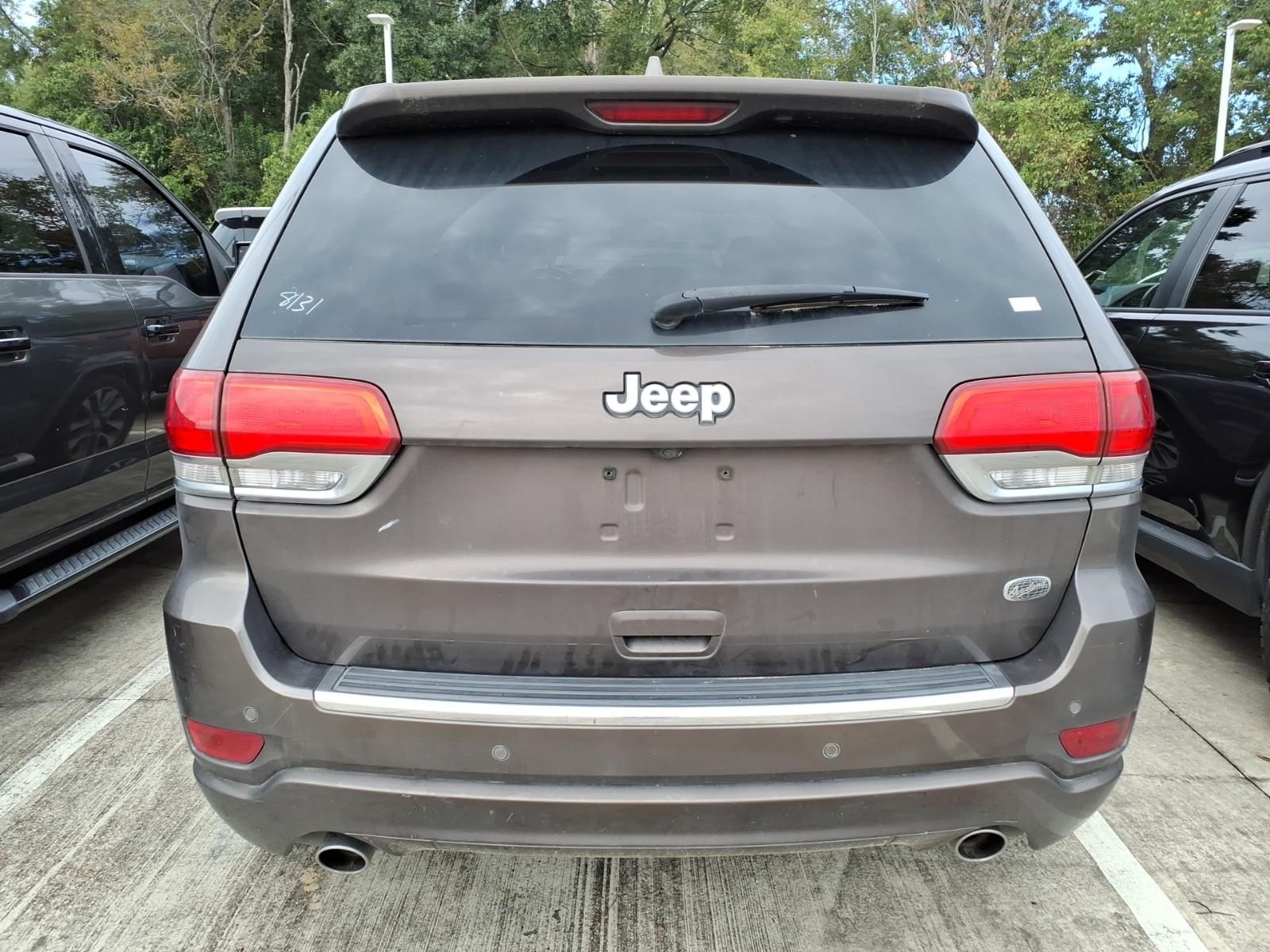 2017 Jeep Grand Cherokee Overland Brown at Bayway Cadillac of The Woodlands
