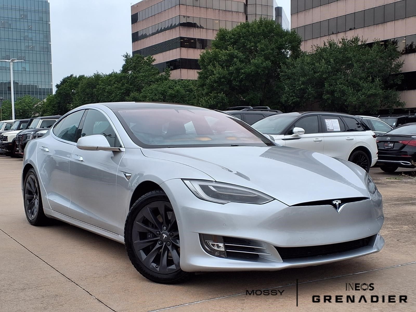 Silver Metallic 2018 Tesla Model S 75D AWD Sedan All-Wheel Drive 1-Speed Automatic