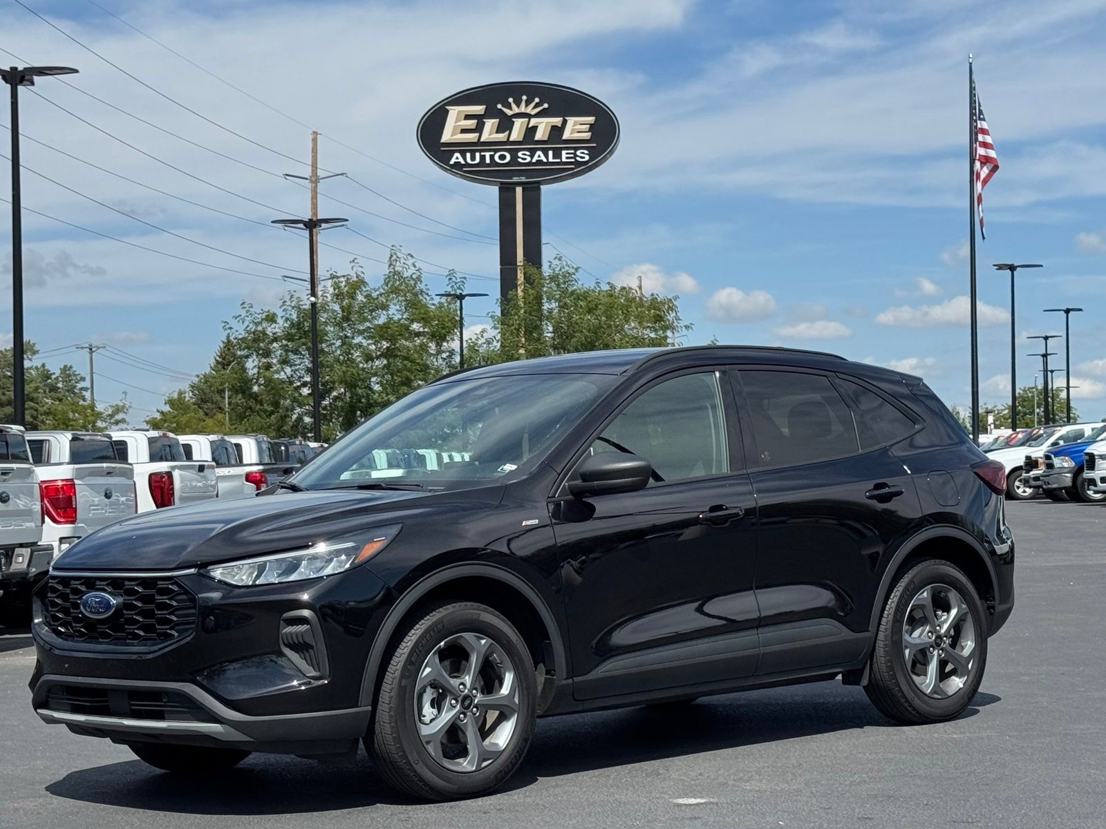 Black Metallic 2026 Ford Escape SUV / Crossover All-Wheel Drive 8-Speed Automatic