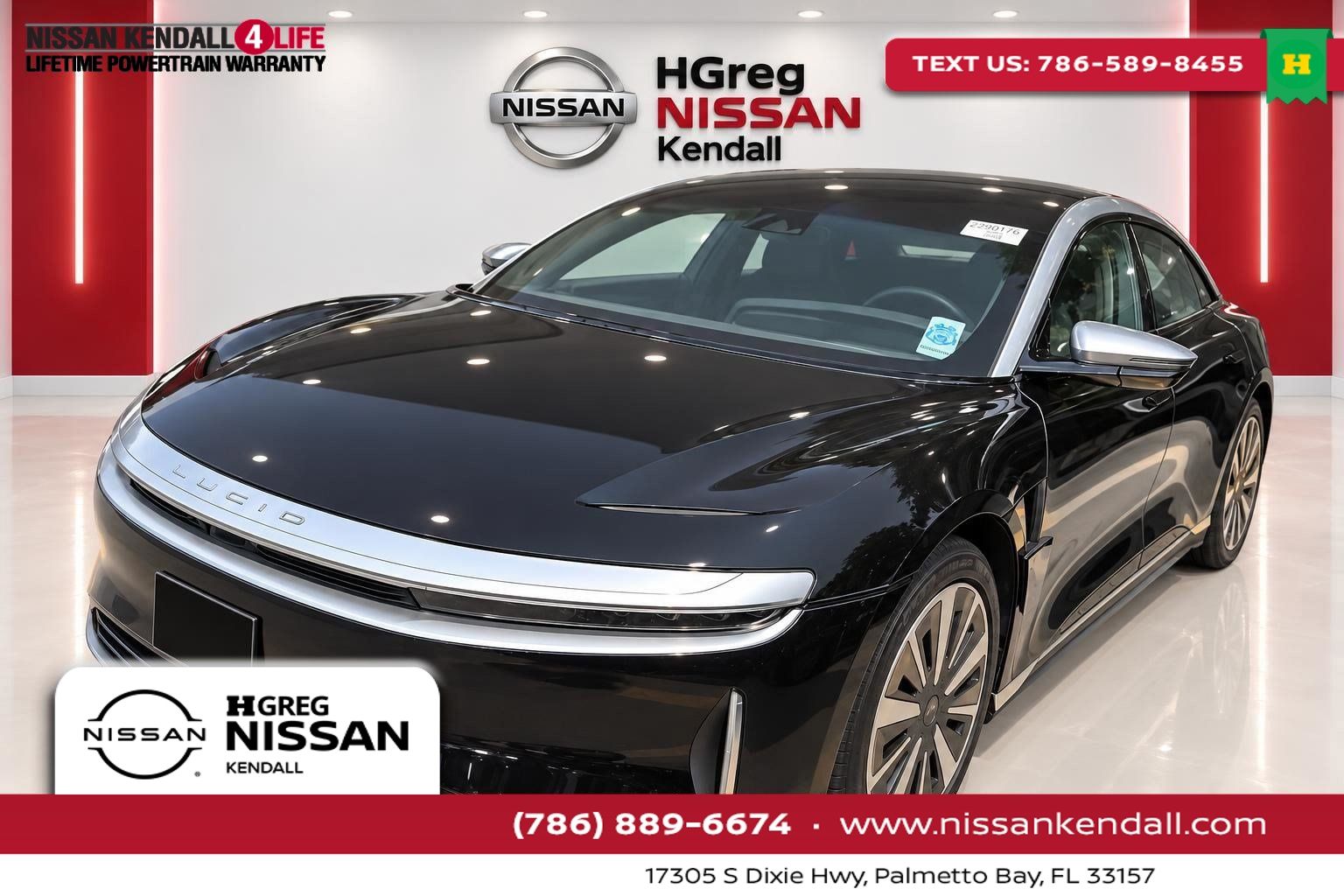 Black 2022 Lucid Air Sedan All-Wheel Drive 1-Speed Automatic