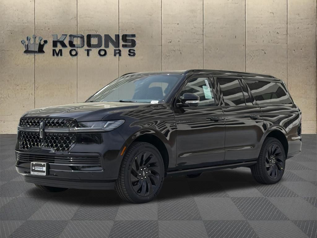 Black 2026 Lincoln Navigator L Reserve 4WD SUV / Crossover Four-Wheel Drive Automatic