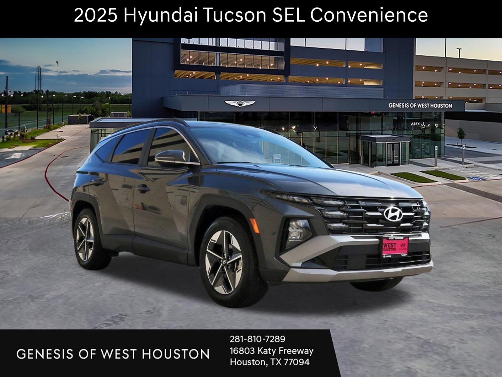 Ecotronic Gray 2025 Hyundai Tucson SUV / Crossover Front-Wheel Drive 8-Speed Automatic