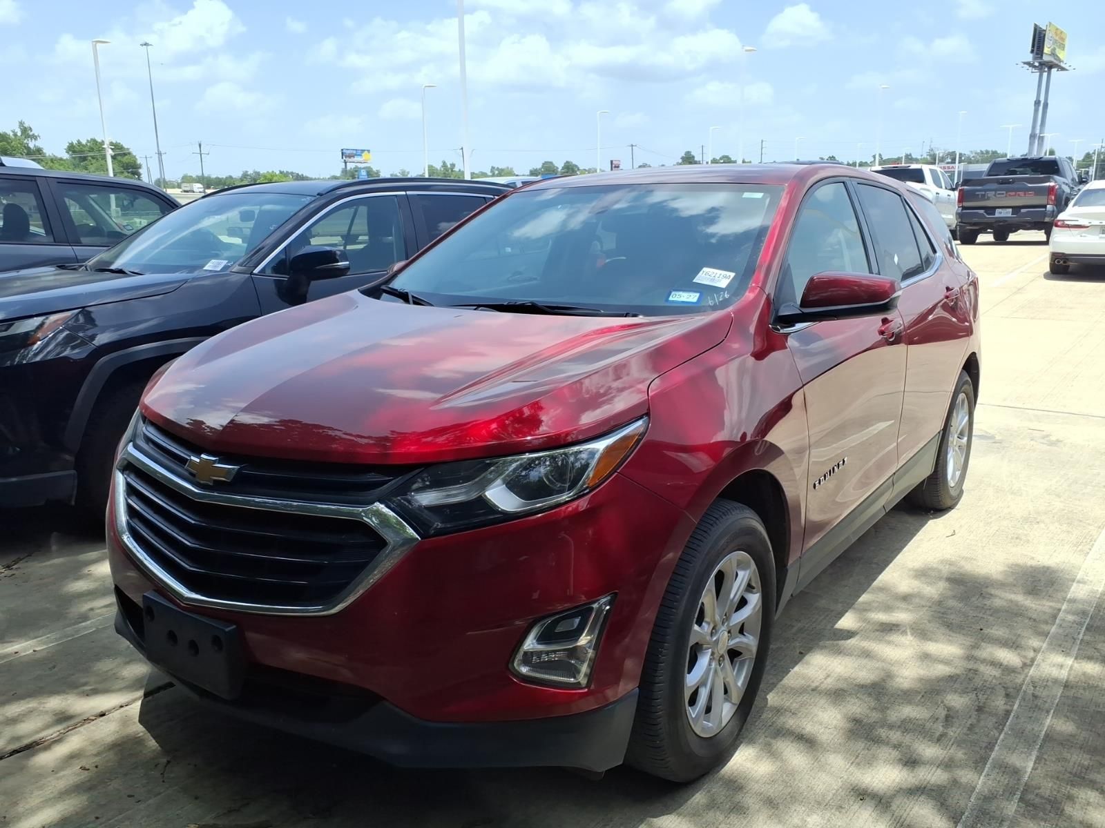 2019 Chevrolet Equinox LT Red at Texan Dodge Chrysler Jeep Ram