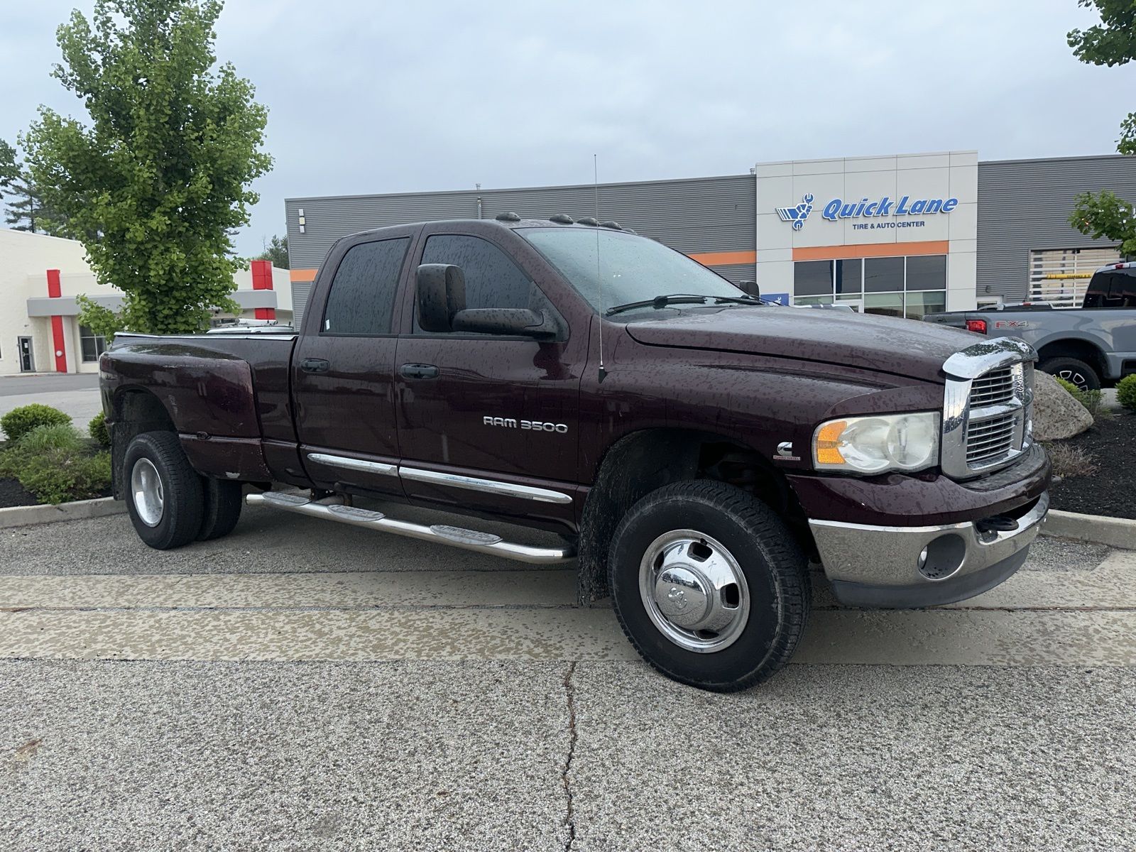 Deep Molten Red Pearl 2005 Dodge RAM 3500 SLT Quad Cab LB 4WD Pickup Truck Four-Wheel Drive Automatic