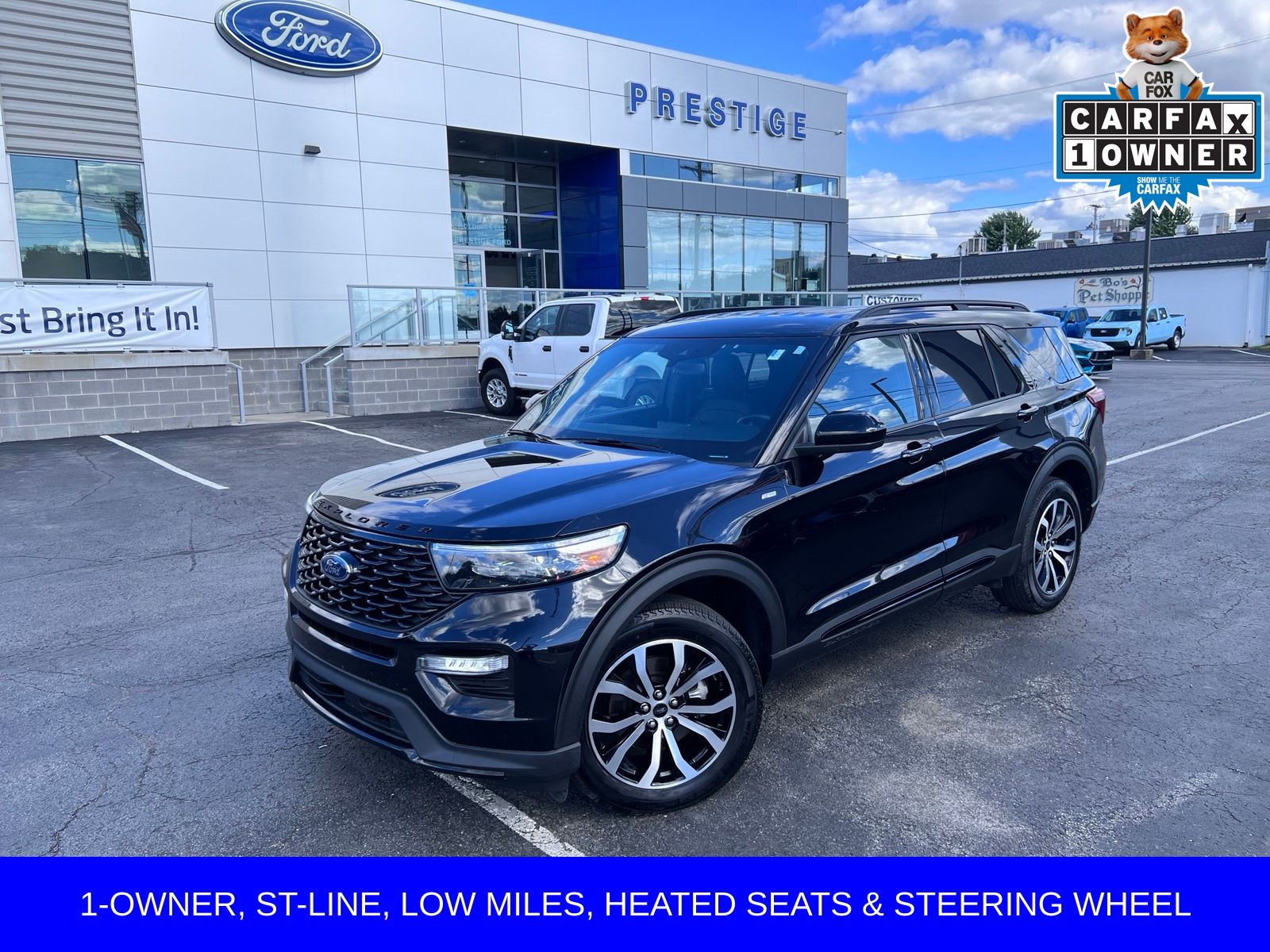 Agate Black Metallic 2023 Ford Explorer SUV / Crossover All-Wheel Drive Automatic